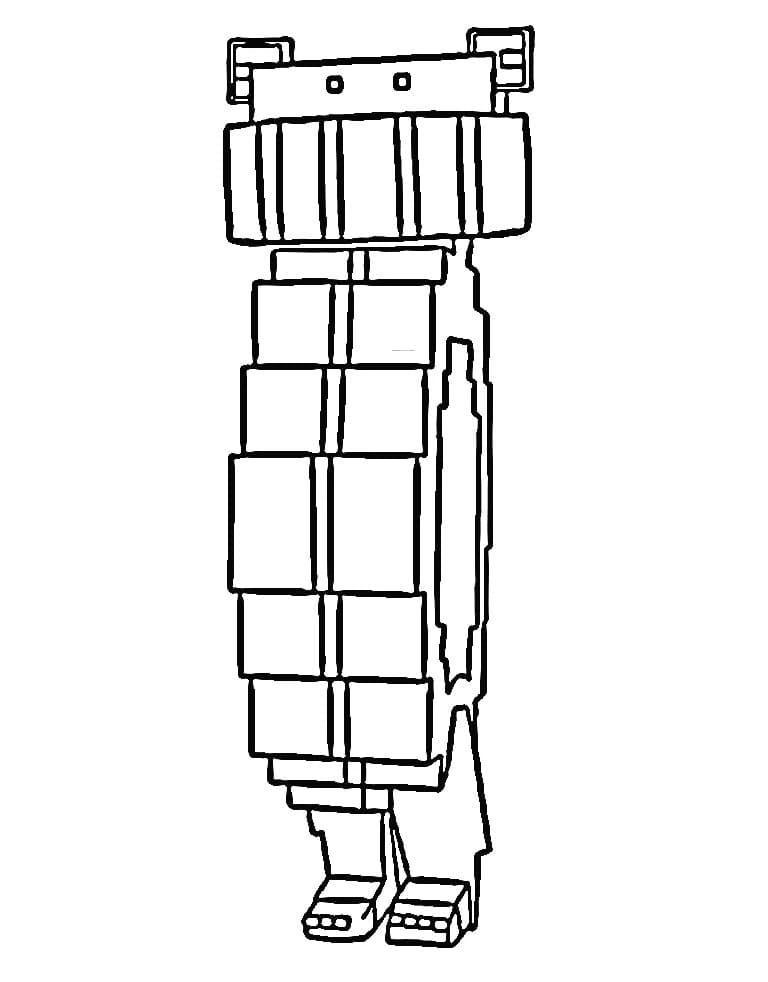 Coloriage Boneca Ambalabu de Steal a Brainrot