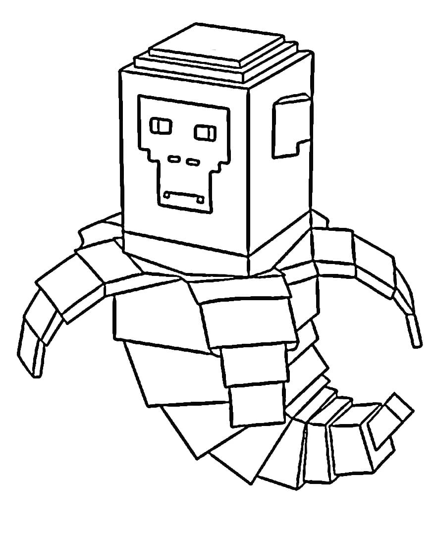 Coloriage Chimpanzini Bananini de Steal a Brainrot