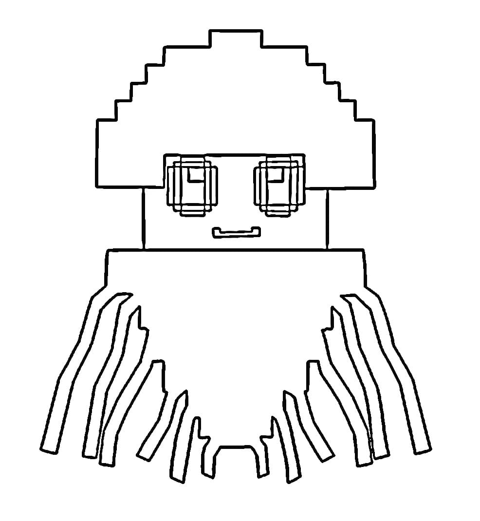 Coloriage Graipuss Medussi de Steal a Brainrot