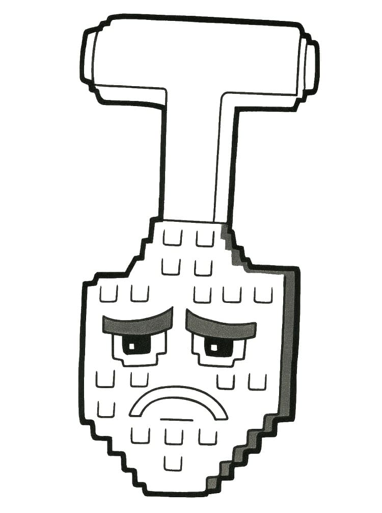 Coloriage Image liée à Steal a Brainrot