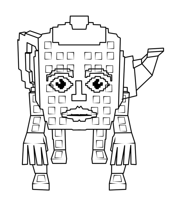 Coloriage Steal a Brainrot