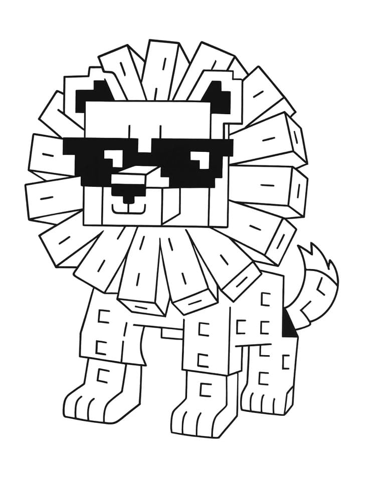 Coloriage Lionel Cactuseli dans Steal a Brainrot