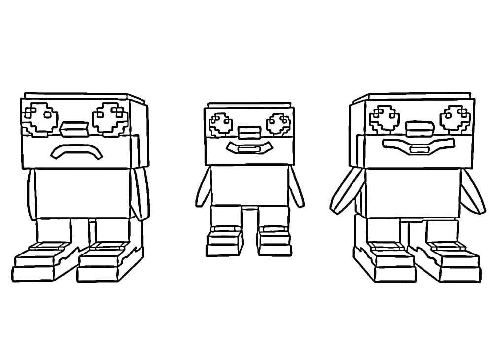 Coloriage Los Tungtungtungcitos dans Steal a Brainrot