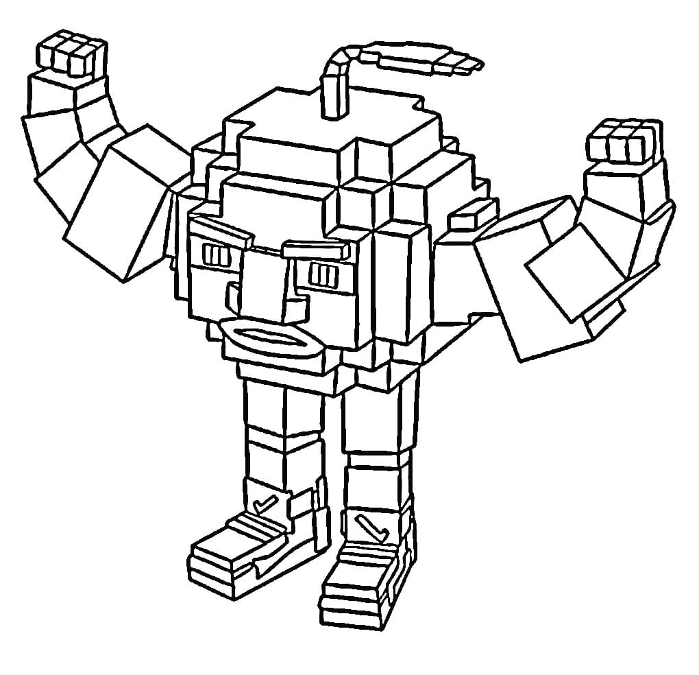 Coloriage Odin Din Din Dun dans Steal a Brainrot