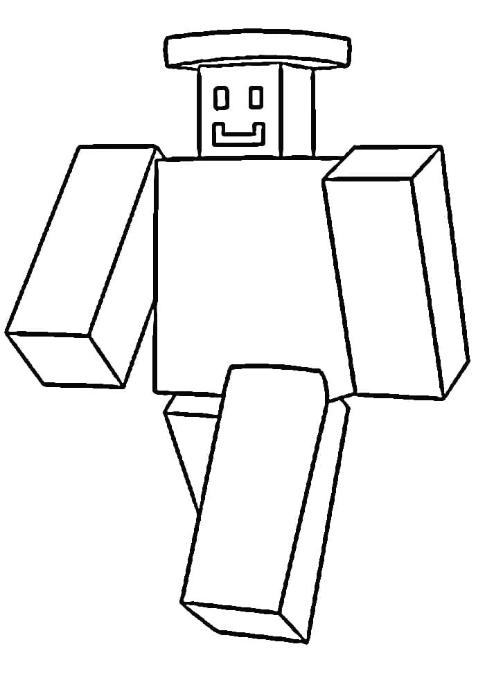 Coloriage Roblox Steal a Brainrot