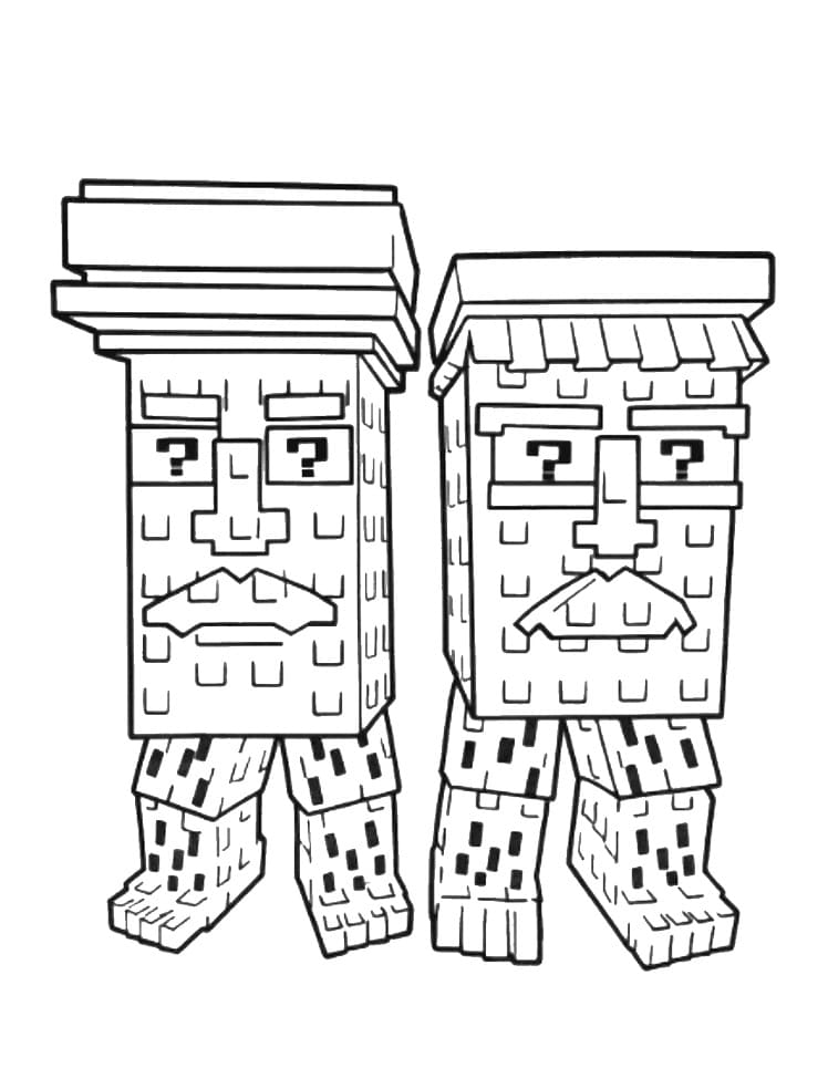 Coloriage Steal a Brainrot à imprimer gratuitement