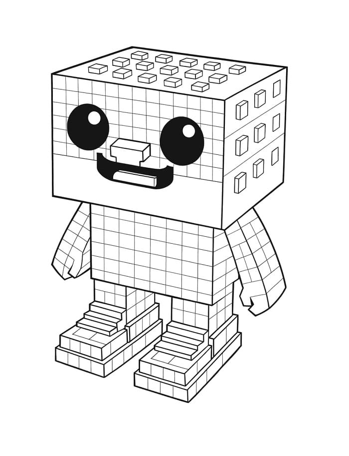 Coloriage Steal a Brainrot au format imprimable