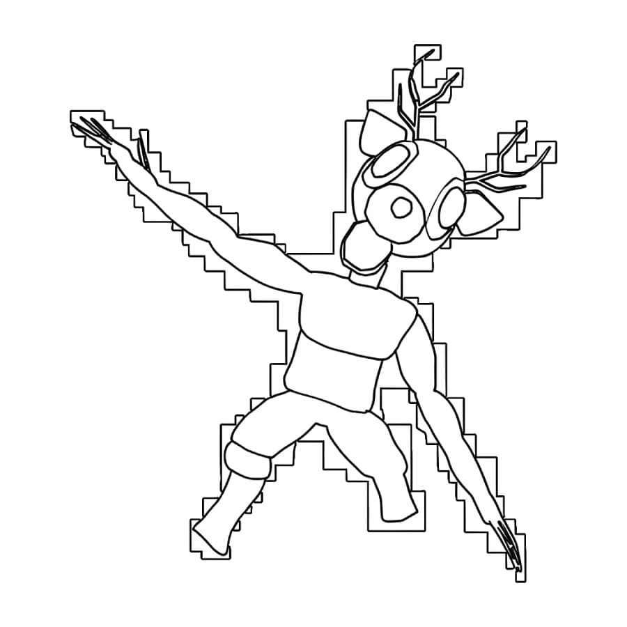 Coloriage 99 Nuits dans la Forêt 1