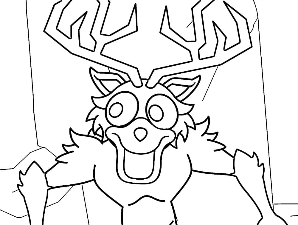 Coloriage 99 Nuits dans la Forêt Pour Enfants