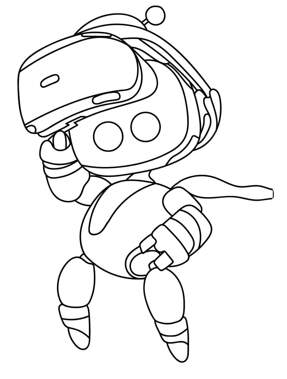 Coloriage Astro Bot