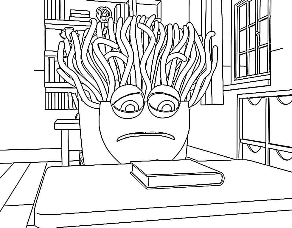 Coloriage Spaghetti Tualetti Imprimable Pour les Enfants