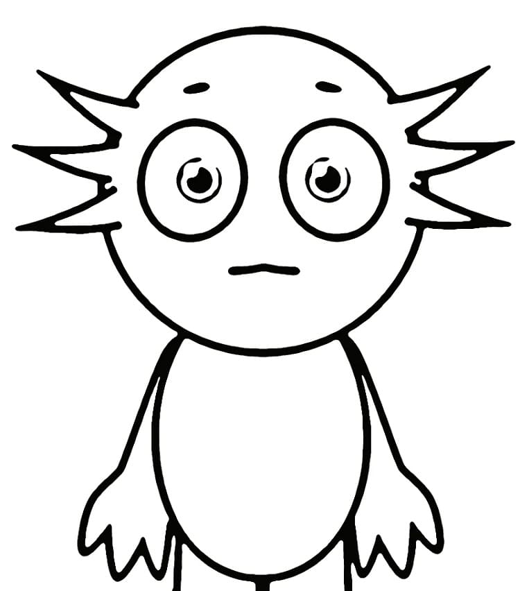 Coloriage Abgerny Incredibox Amy