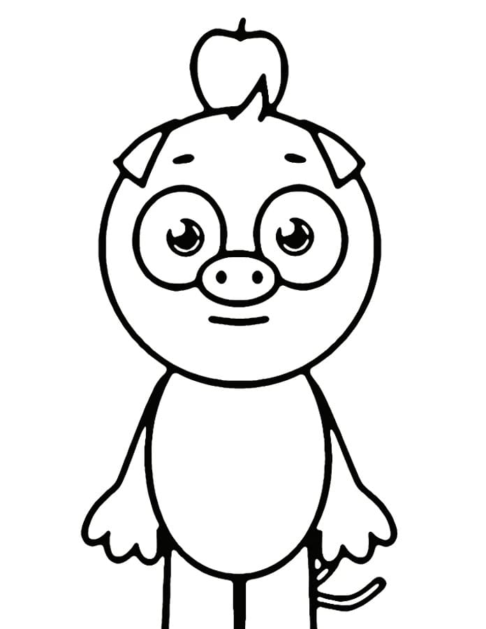 Coloriage Abgerny Incredibox Peter