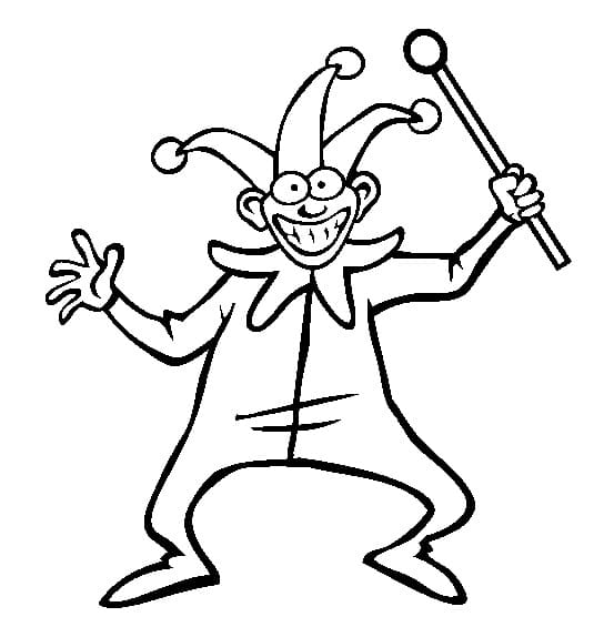 Coloriage Imprimable Gratuit Mardi Gras Pour les Enfants