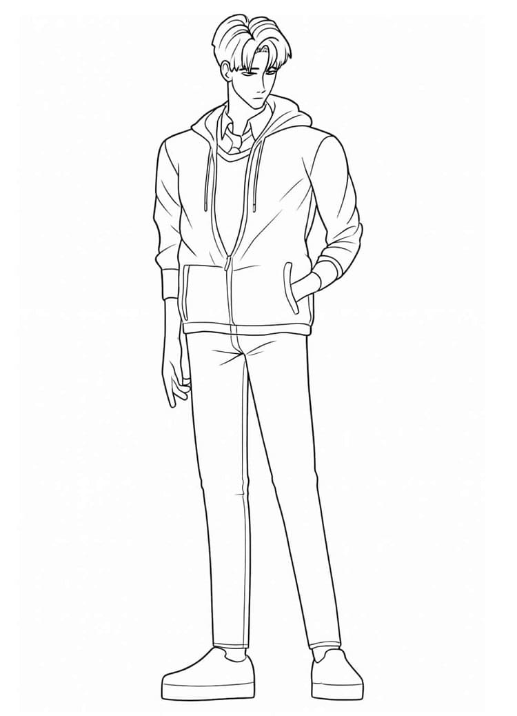 Coloriage Saja Boys 1