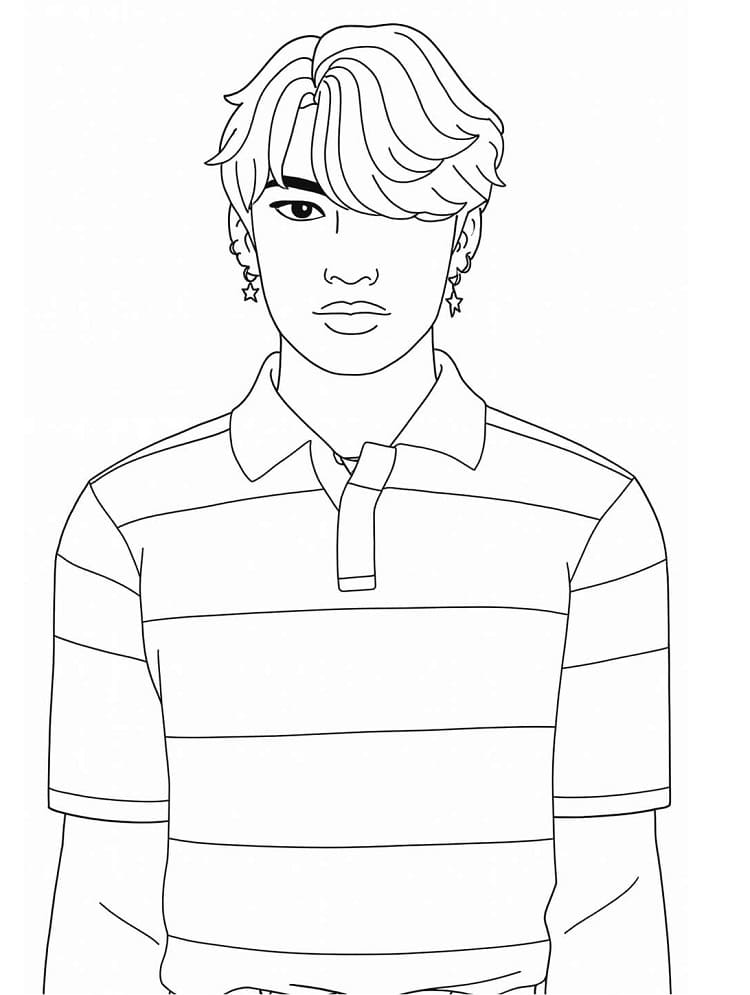 Coloriage Saja Boys Imprimable