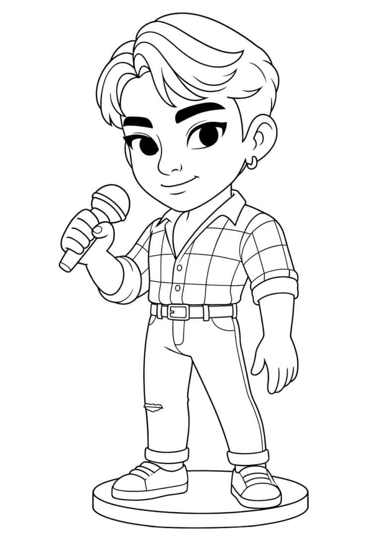 Coloriage Saja Boys Pour Enfants