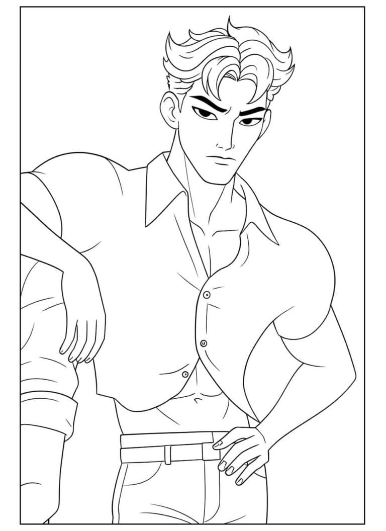 Coloriage Abby Saja est incroyable