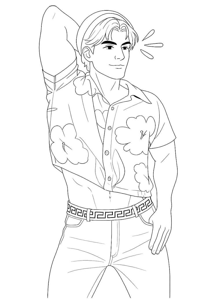 Coloriage Abby Saja génial