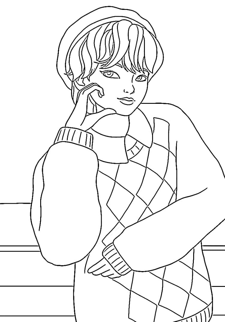 Coloriage Baby de Saja Boys