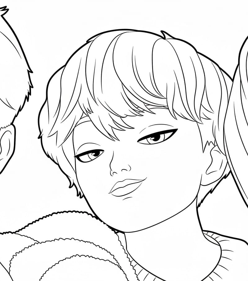 Coloriage Baby Saja Imprimable Gratuit