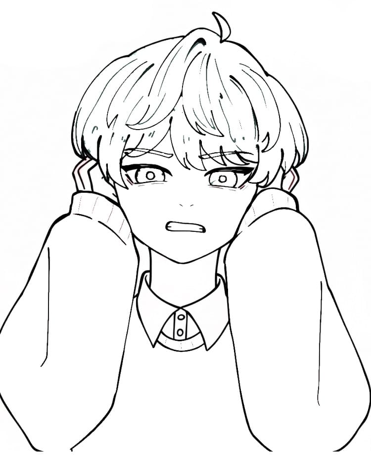 Coloriage Baby Saja Imprimable