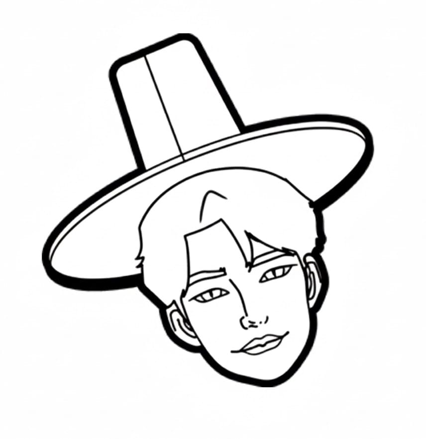 Coloriage Dessin de Jinu