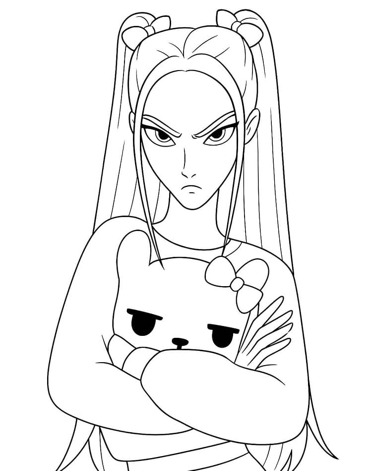 Coloriage Dessin de Mira Gratuit