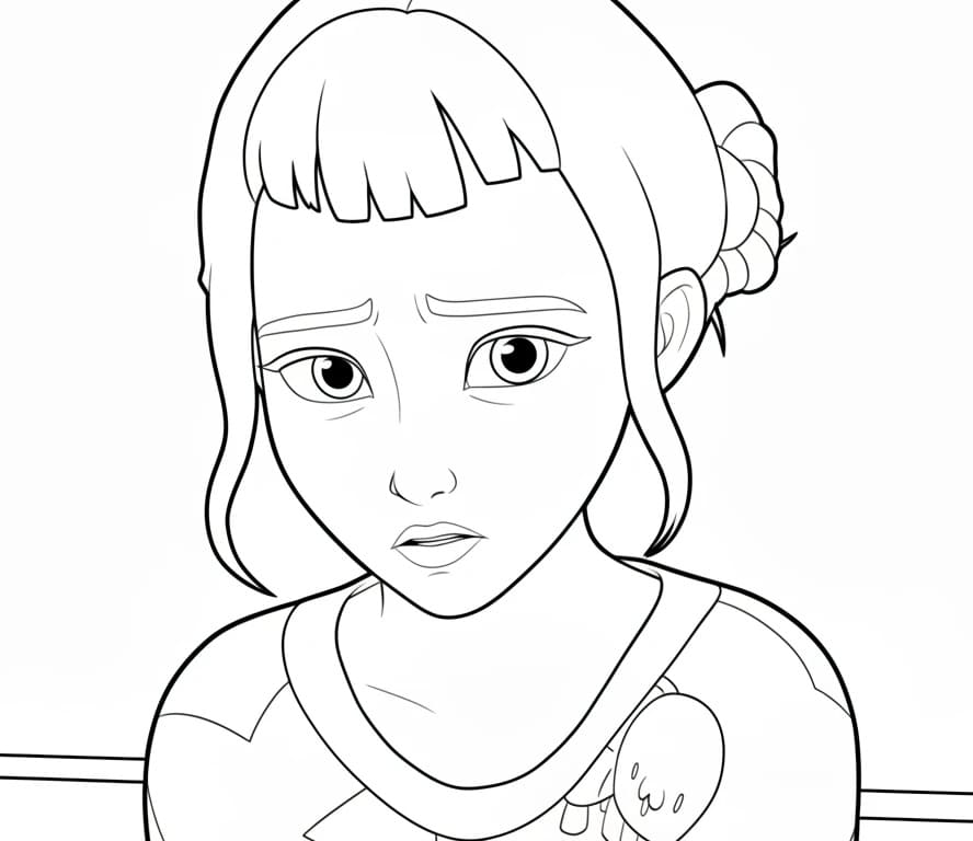 Coloriage Dessin de Zoey