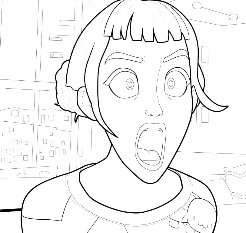 Coloriage Dessin Gratuit de Zoey