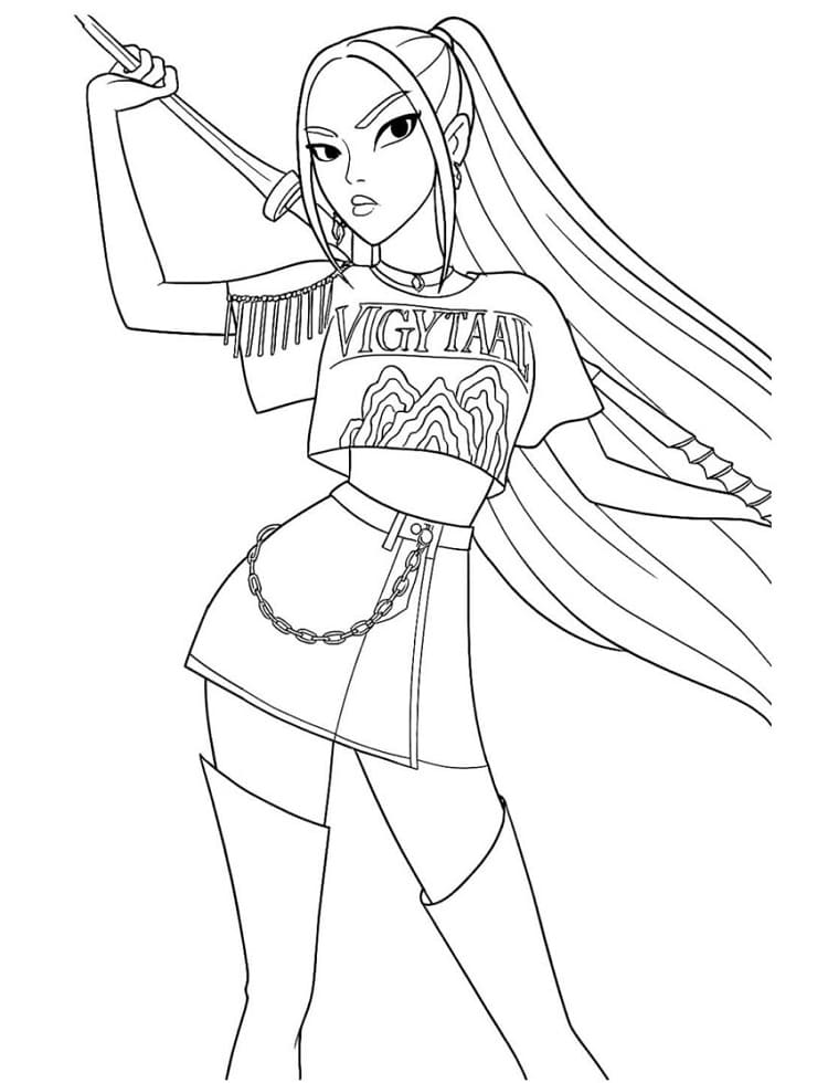 Coloriage Génial Mira