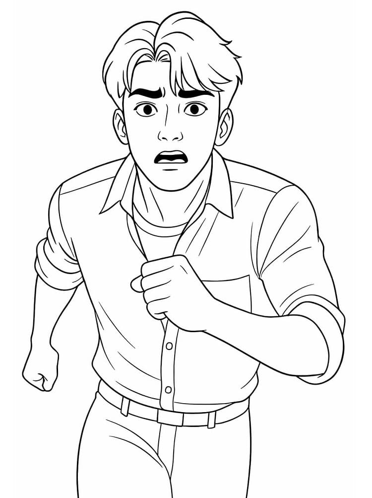 Coloriage Jinu KPop Demon Hunters