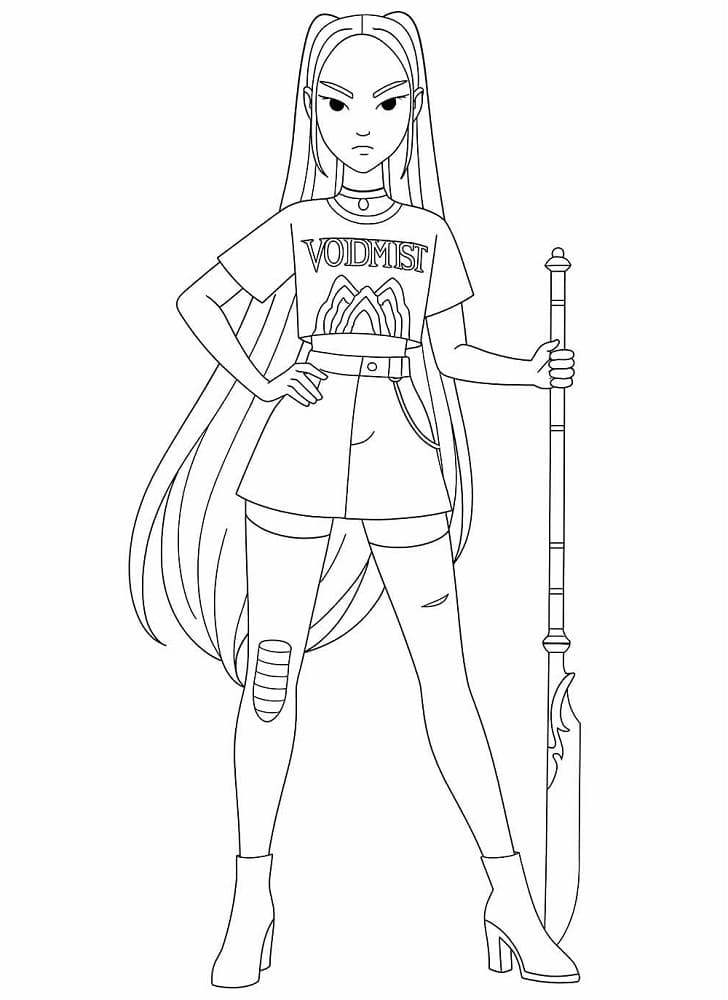 Coloriage Mira Gratuit