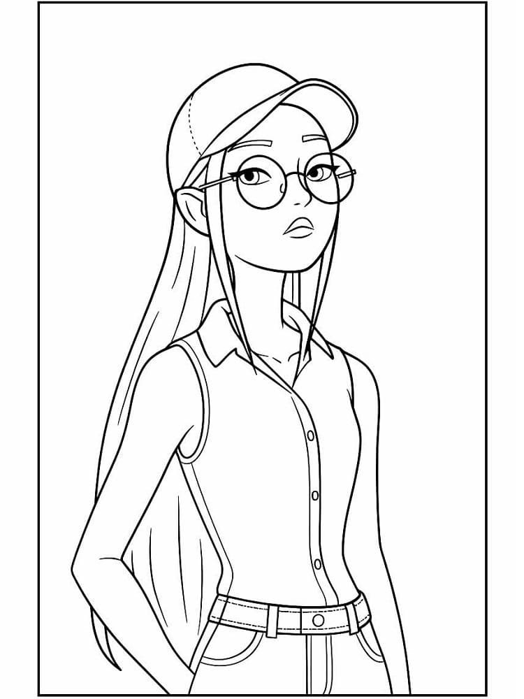 Coloriage Mira Imprimable Gratuit