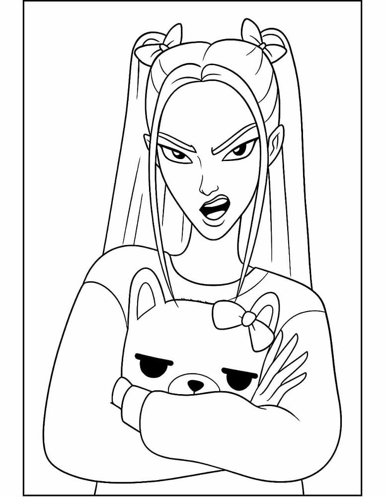 Coloriage Mira Imprimable Pour les Enfants