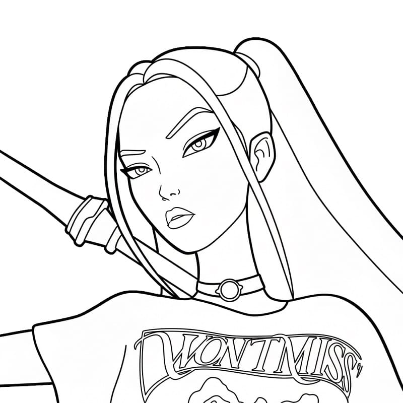 Coloriage Mira Imprimable