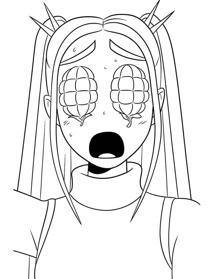 Coloriage Mira la drôle