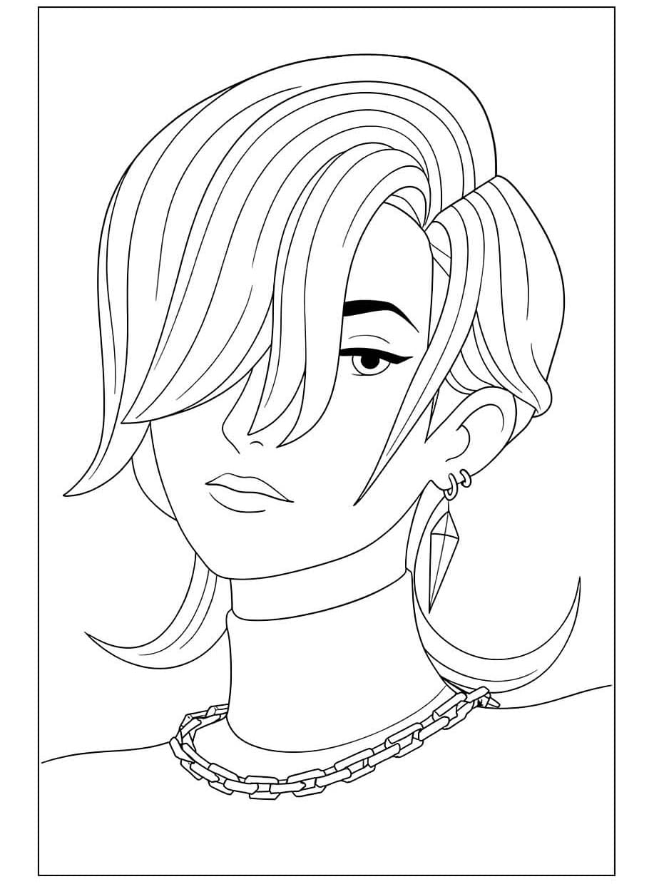 Coloriage Mystery Saja Boys