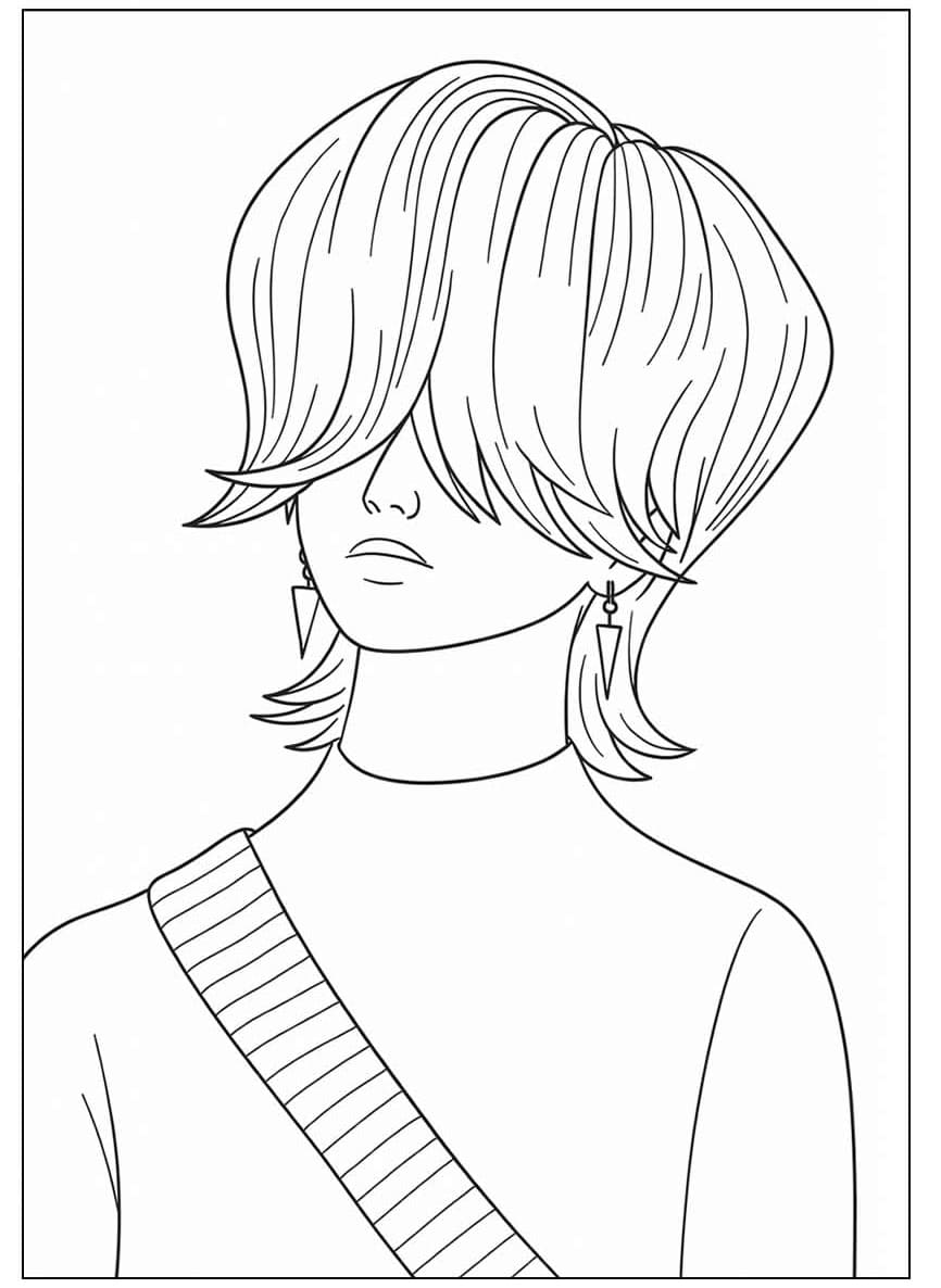 Coloriage Saja Boys Mystery