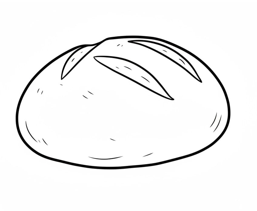 Coloriage Un Pain