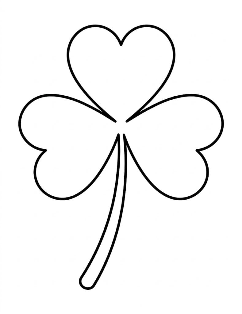 Coloriage Un Trèfle