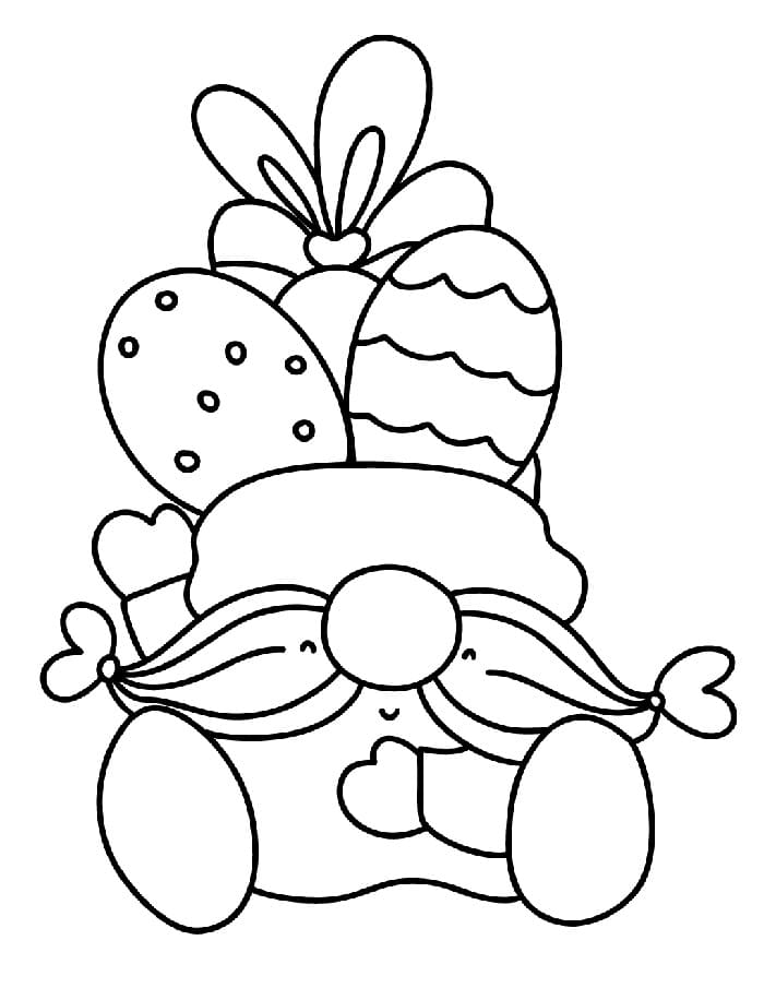 Coloriage Imprimable Pâques