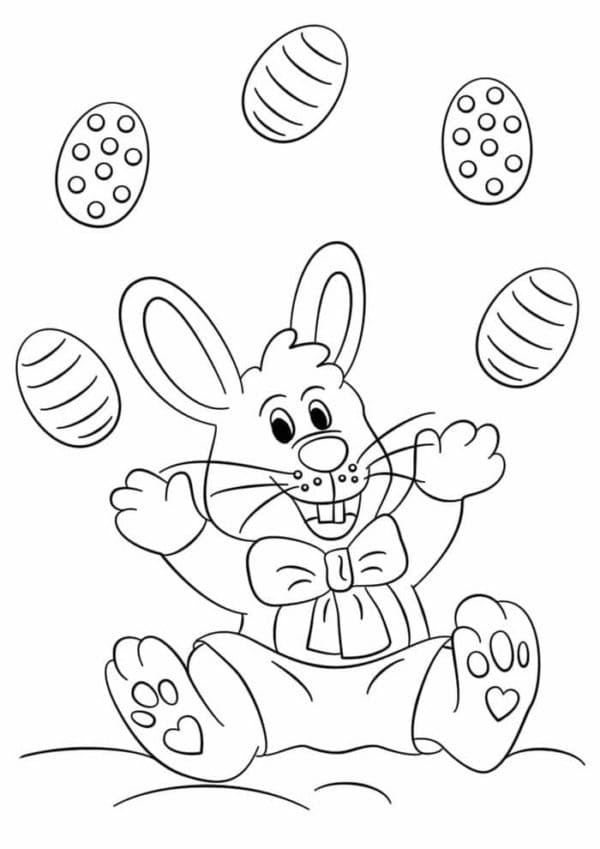 Coloriage Pâques Pour les Enfants