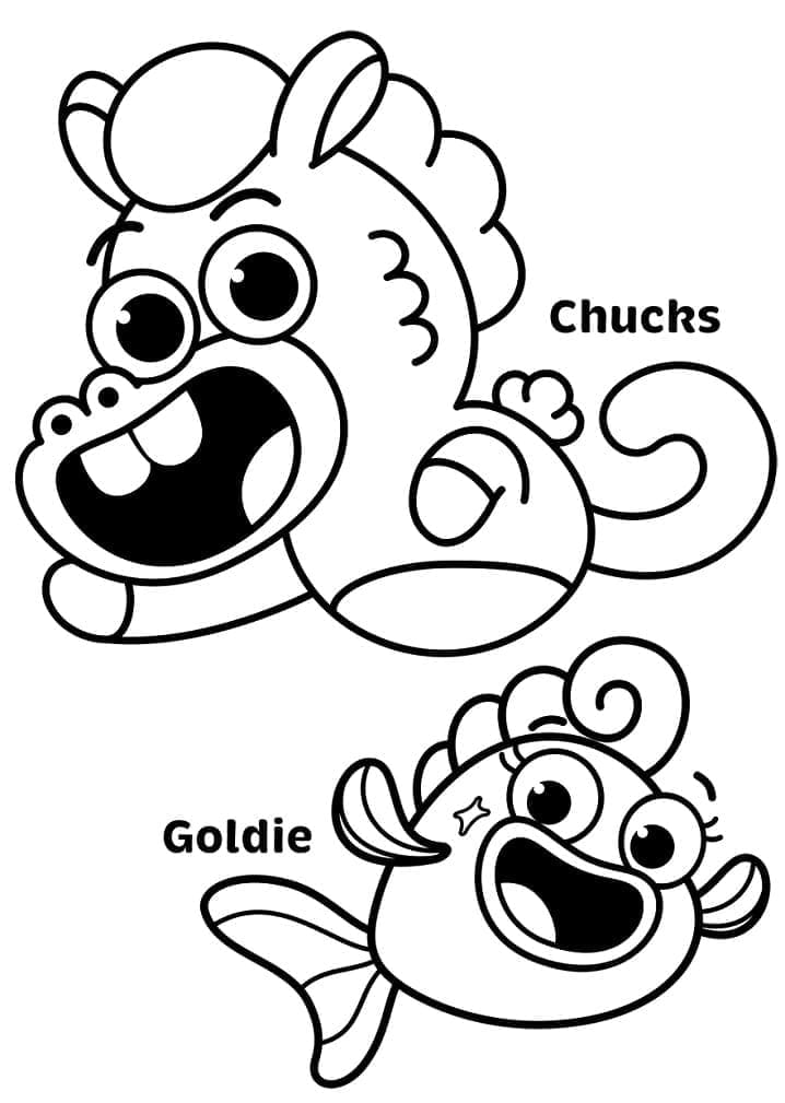 Coloriage Baby Shark Pour Enfants
