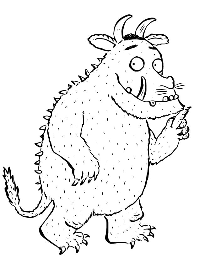 Coloriage Dessin de Gruffalo