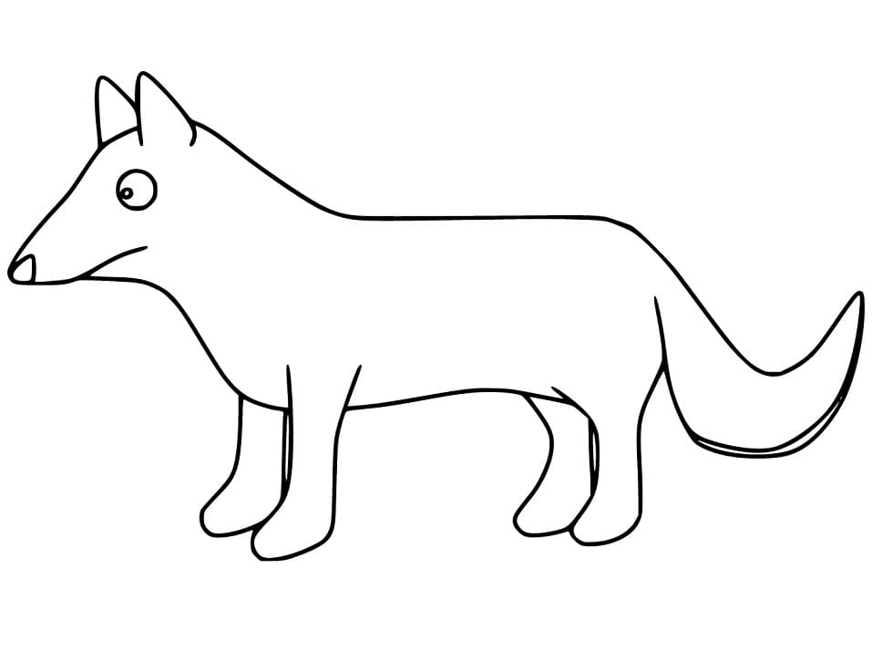 Coloriage Dessin Gratuit de Gruffalo