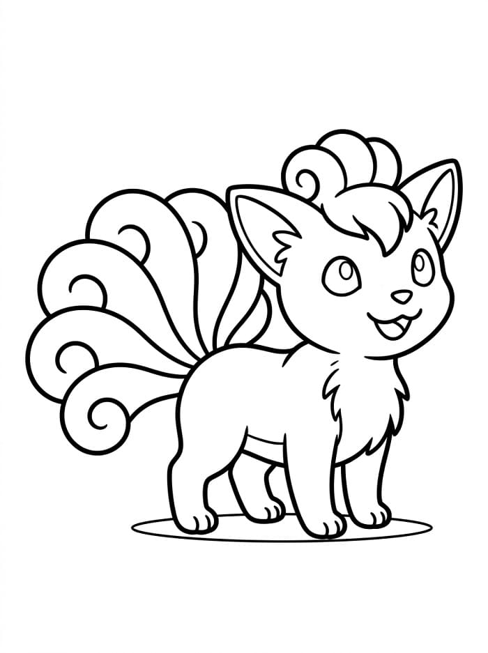 Coloriage Goupix