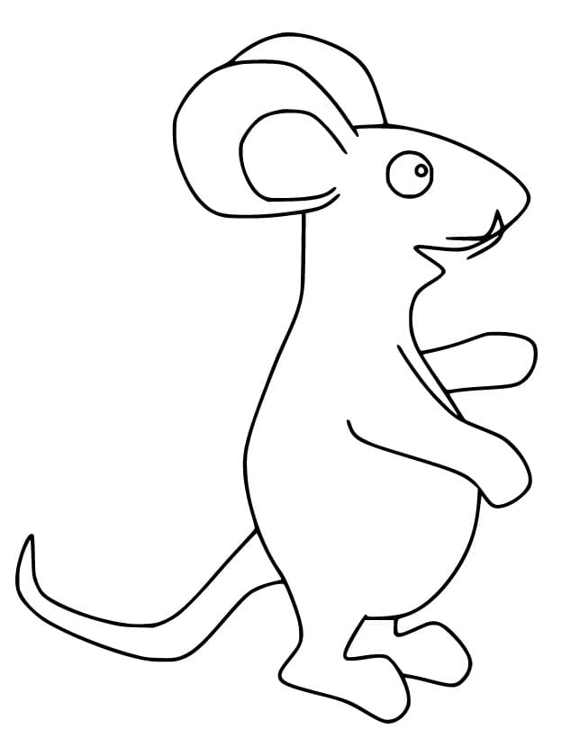 Coloriage Gruffalo Imprimable Gratuit Pour les Enfants