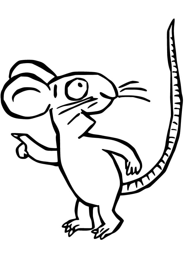Coloriage Gruffalo Imprimable