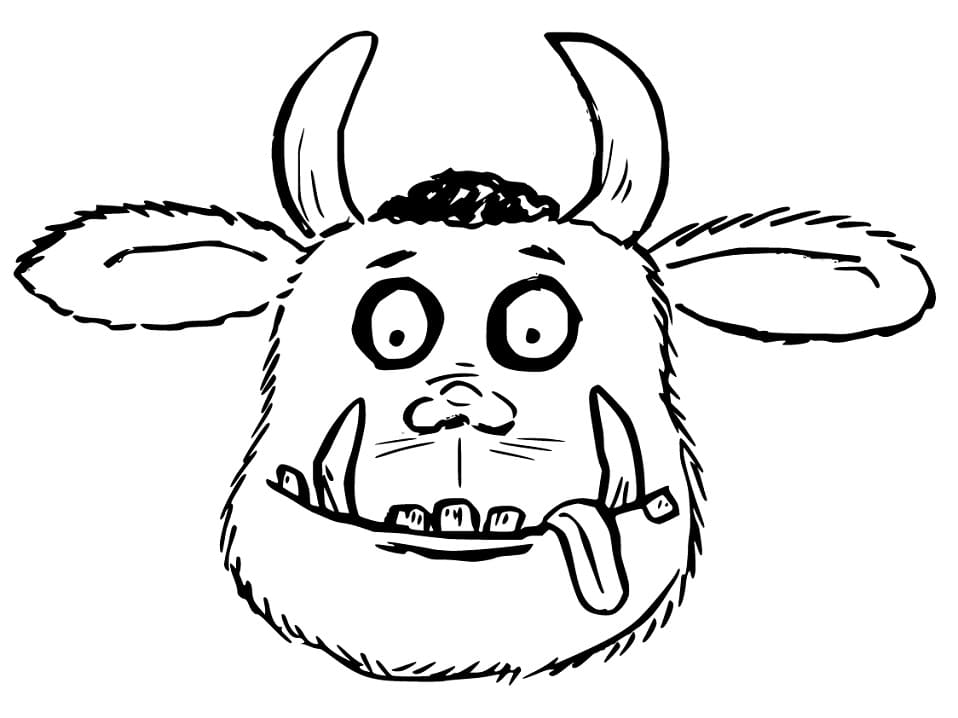 Coloriage Gruffalo Pour les Enfants
